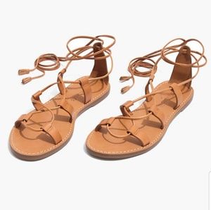 Madewell Boardwalk Laceup Sandals